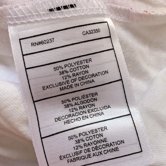 3/$25 Foxy Girl Open Tie Back T-Shirt Size Medium 8 10 - Picture 4 of 6